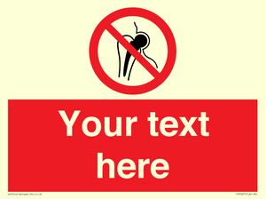 Custom prohibition No metallic implants